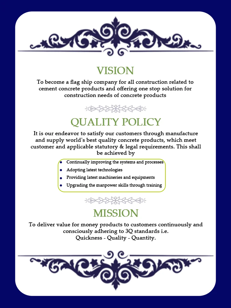 Mission Vision Values